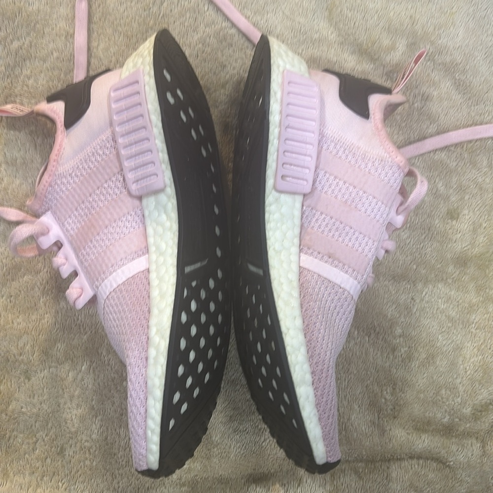 Adidas Women Ultra Boost Light Pink Running Shoes - Picture 2 of 5